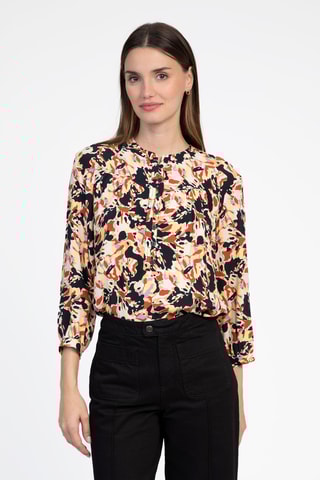 Top - Zwart en Beige