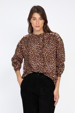 Blouse - Bruin