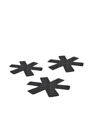 3 frigideiras de esmalte fundido e 3 proteções de panelas - 20, 24 e 28 cm