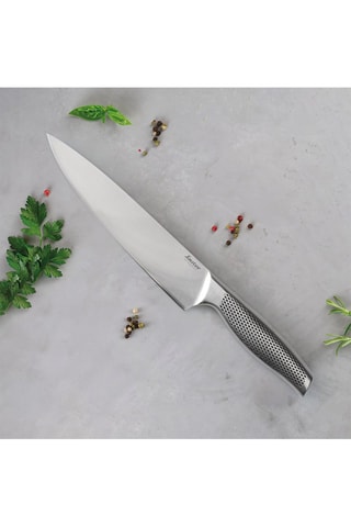 Faca de chefe em aço inoxidável