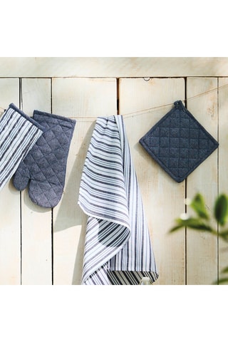 Conjunto de cozinha 3 peças - Azul-escuro