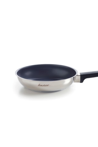 Frigideira em aço inoxidável revestimento cerâmica - 28 cm