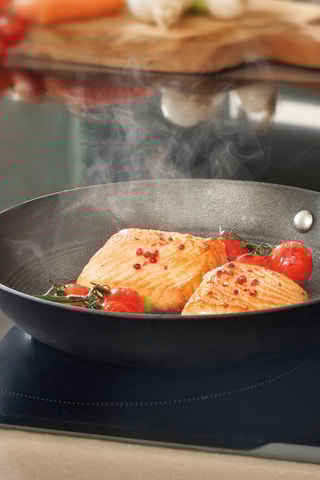 Frigideira ema aço fundido revestimento cerâmica - 28 cm