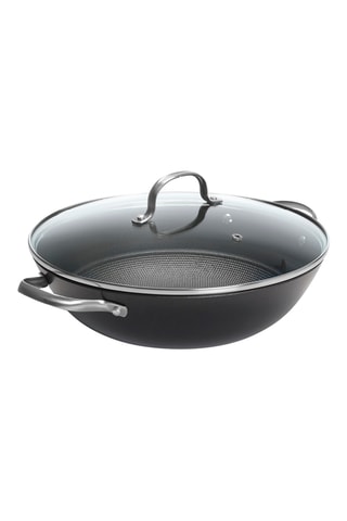 Wok em aço fundido revestimento cerâmica - 30 cm