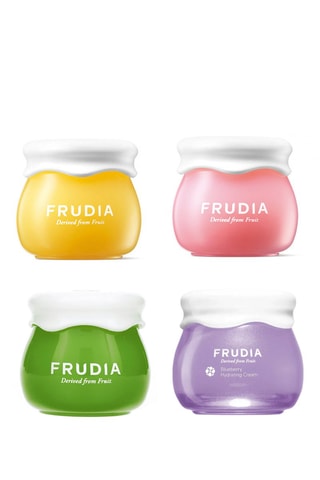 4 Bodycrèmes - Citroen, Braam, Groene Druif en Korenbloem - 4 x 10 g