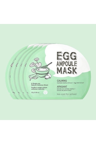 5 Gezichtsmaskers Egg Ampul - 5 x 25 g