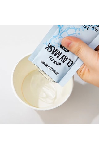 Kleimasker met Kokosnoot Superfood Mix It - Droge huid - 25 ml en 12 g