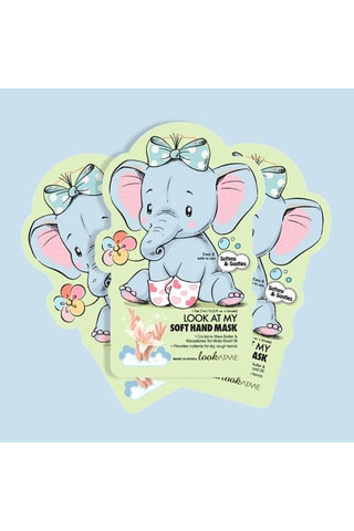 3 handmaskers - Karitéboter en Macadamiaolie - 3 x 7 ml