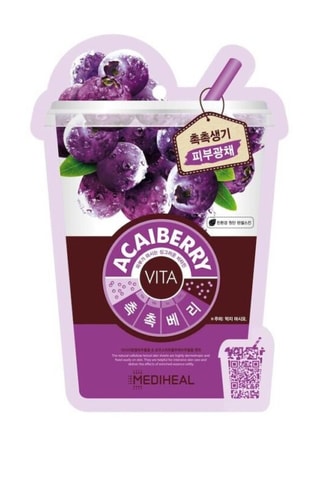 10 Gezichtsmaskers met Açaïbes Acaiberry Vita - 10 x 20 ml