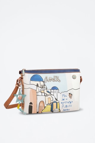 Schoudertas Mediterranean - Hemelsblauw