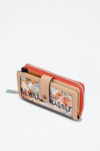 Portefeuille Fun and Music - Beige