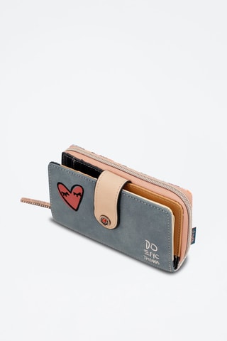 Portefeuille Fun and Music - Marineblauw