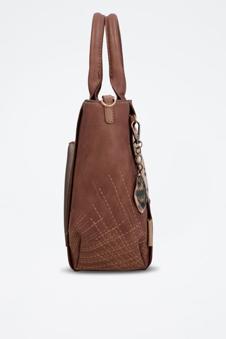 Handtas Beige en Oudroze