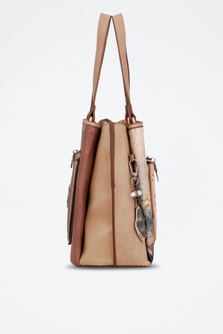 Handtas Beige en Oudroze