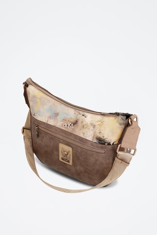 Schoudertas Beige en Taupe