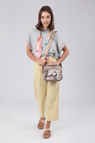 Schoudertas Beige en Taupe