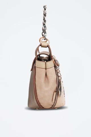 Handtas Beige en Taupe