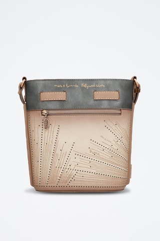 Schoudertas Beige en Antraciet