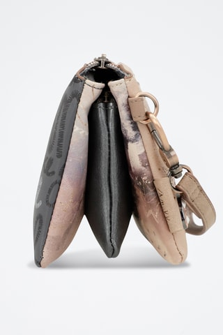 Clutch Beige en Antraciet