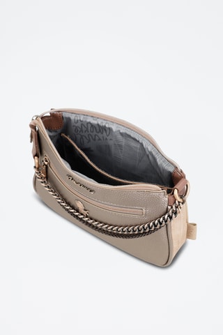 Handtas Beige en Taupe