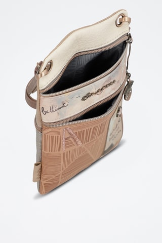 Schoudertas Beige en Camel