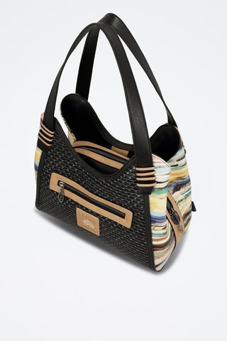 Handtas - Zwart en Beige