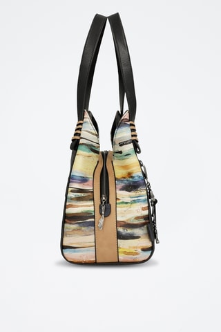 Handtas - Zwart en Beige