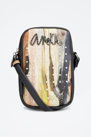 Schoudertas Zwart en Donkergrijs