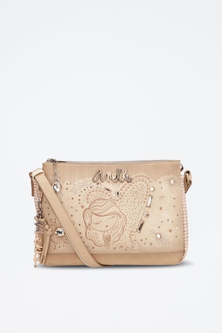 Schoudertas Beige en Bruin