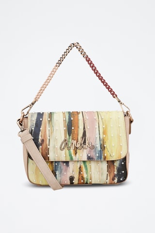 Handtas - Beige en Geel