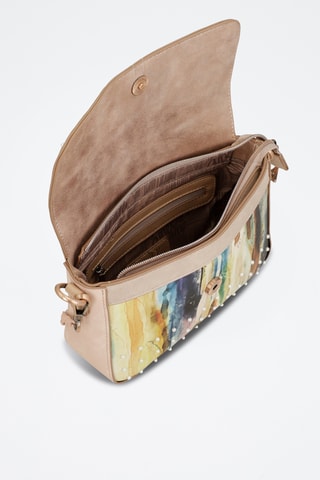 Handtas - Beige en Geel