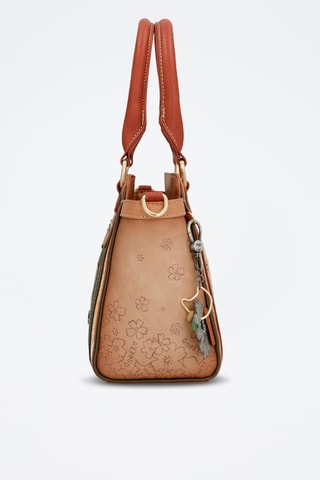 Handtas Groen en Beige