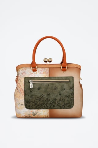 Handtas Beige en Bruin