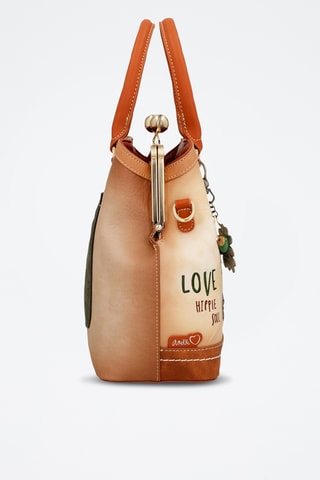 Handtas Beige en Bruin