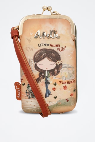 Schoudertas Beige en Bruin