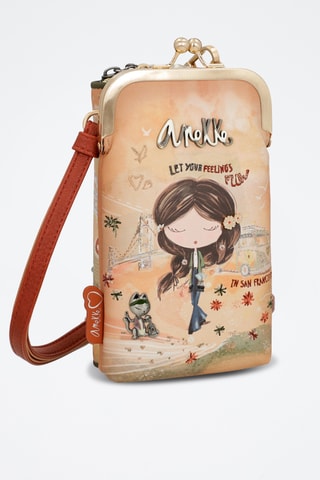 Schoudertas Beige en Bruin