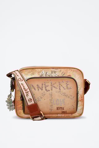 Schoudertas Beige en Bruin