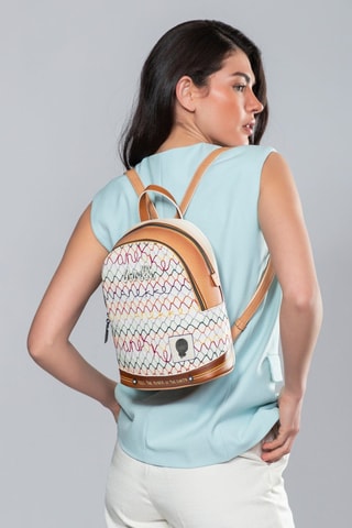 Rugtas Ecru en Camel