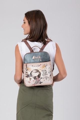 Rugtas Beige en Bruin