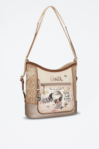 Handtas - Beige en Taupe