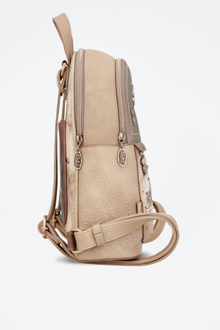 Rugtas Beige en Goudkleurig