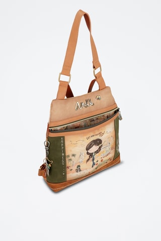 Rugtas Beige en Kaki