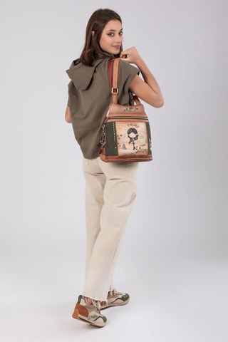 Rugtas Beige en Kaki