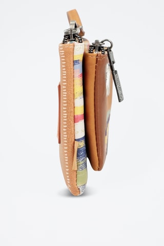 Clutch Bruin en Beige