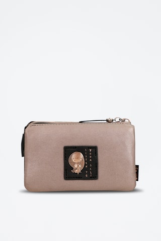 Clutch Zwart en Taupe
