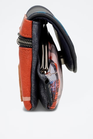 Clutch Zwart en Oranje