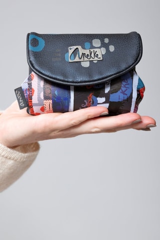 Clutch Zwart en Oranje