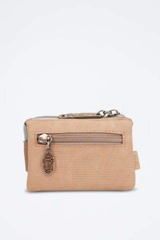 Clutch Lichtgrijs en Beige