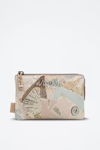 Clutch Hemelsblauw en Goudkleurig