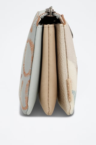Clutch Hemelsblauw en Goudkleurig